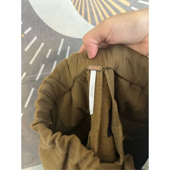NWT Free People Charli Wool Longline Cargo Shorts
