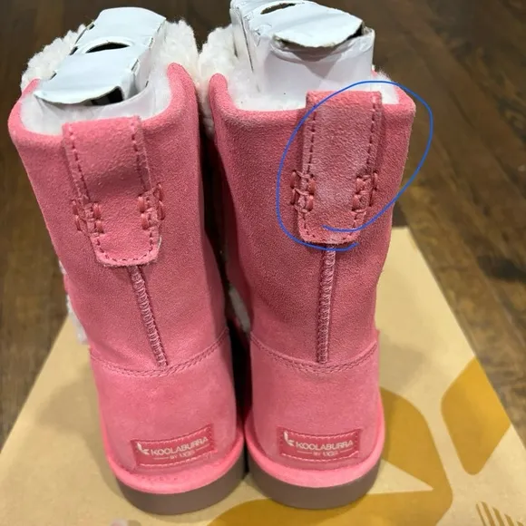 NWT Girls Koolburra Ugg Michon suede boots size 4