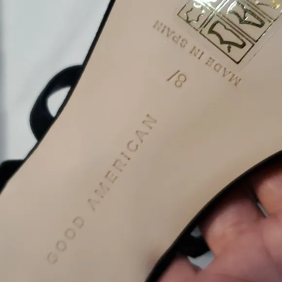 NWT GOOD AMERICAN HEELS