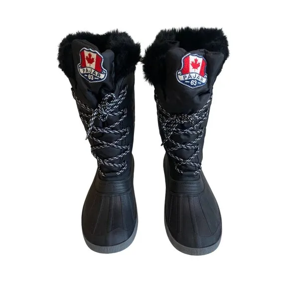 NWT PAJAR Doris Faux Fur-Lined Winter Boots Women’s 9 -40F