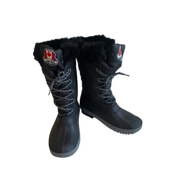 NWT PAJAR Doris Faux Fur-Lined Winter Boots Women’s 9 -40F