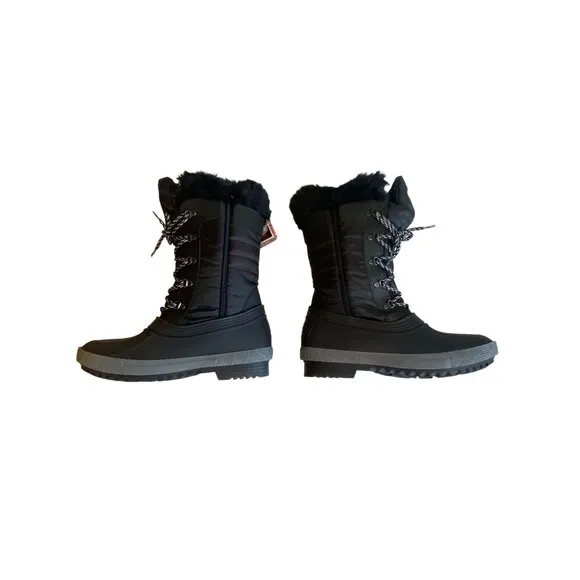 NWT PAJAR Doris Faux Fur-Lined Winter Boots Women’s 9 -40F
