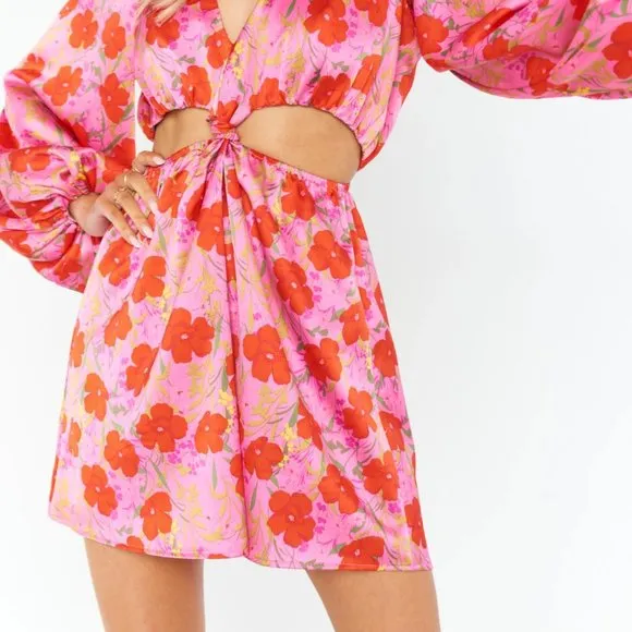 NWT Show Me Your Mumu Christina Mini Floral Dress Small