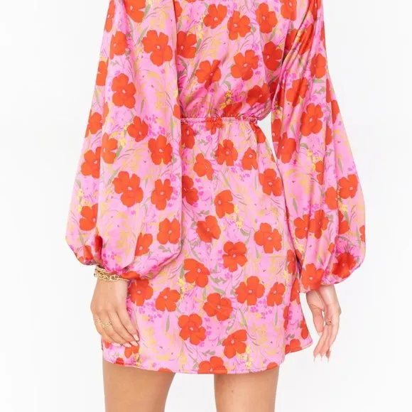 NWT Show Me Your Mumu Christina Mini Floral Dress Small