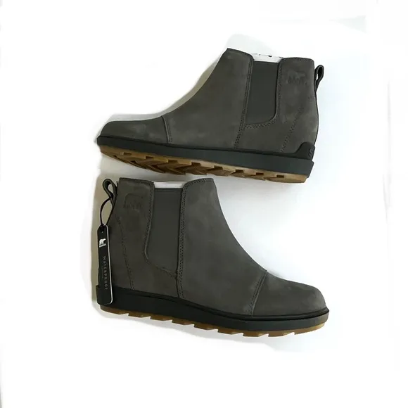 NWT | Sorel  Evie II | Waterproof | Wedge Chelsea Boots