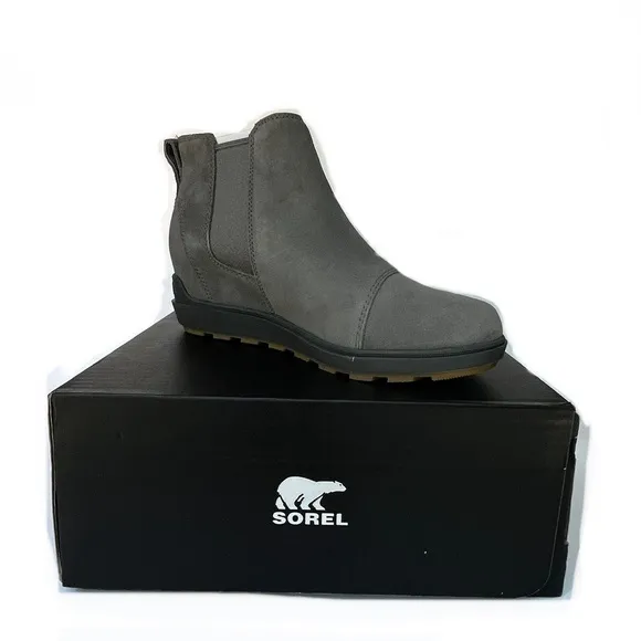 NWT | Sorel  Evie II | Waterproof | Wedge Chelsea Boots