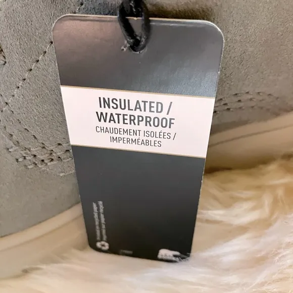 NWT Sorel Explorer 2 Drift Waterproof Boots in Gray Sz 9.