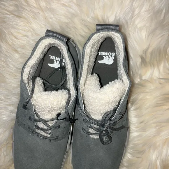 NWT Sorel Explorer 2 Drift Waterproof Boots in Gray Sz 9.