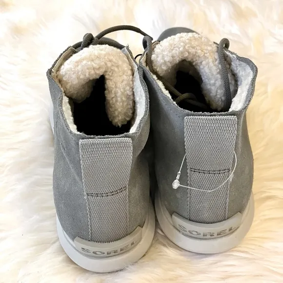 NWT Sorel Explorer 2 Drift Waterproof Boots in Gray Sz 9.