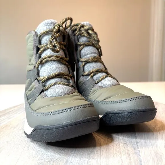 NWT Sorel Whitney II Short Lace Waterproof Women's Green Boots US Size 6.5