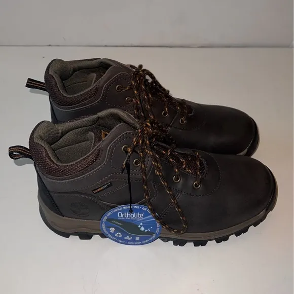 NWT Timberland Youth Mt. Maddsen Waterproof Hiking Boots