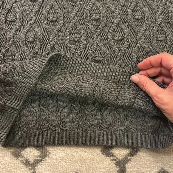 NWT Tularosa Knit Mini Skirt in Charcoal Sz S Charcoal Grey