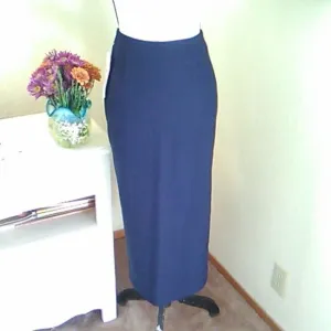 NWT Vintage Augustus Wool Midi Pencil Skirt