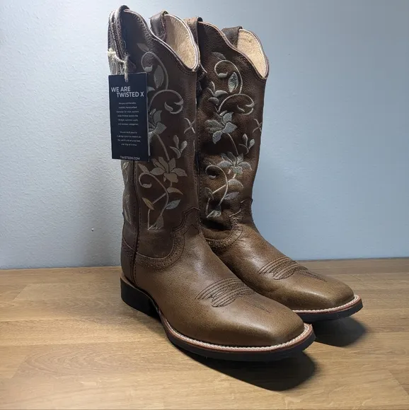 NWT Women's Twisted X 13&quot; Ruff Stock Boots