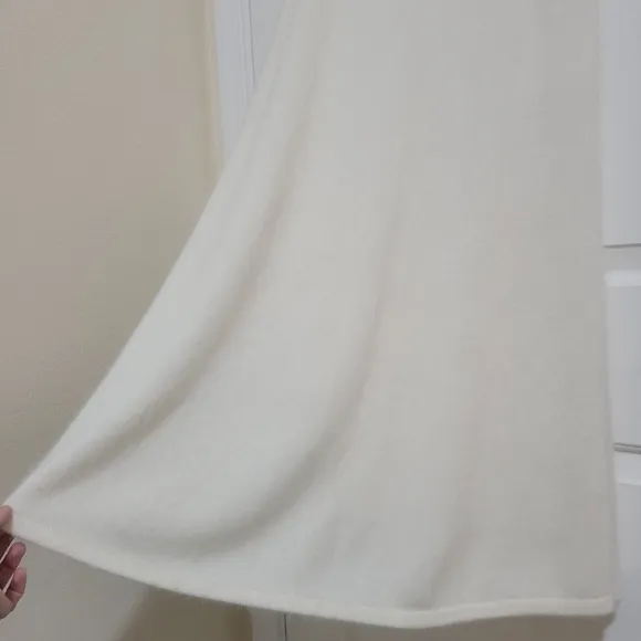 NWT Wool Blend A-Line Soft Midi Skirt S/M