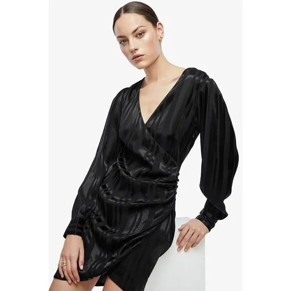 NWT Anine Bing Penelope Mini Black Dress