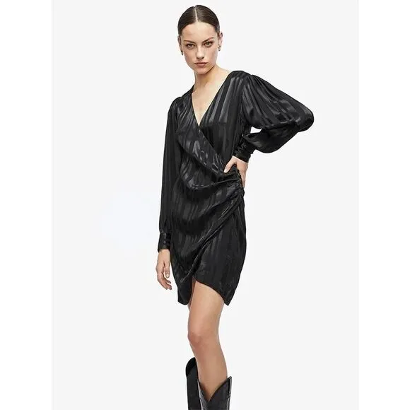 NWT Anine Bing Penelope Mini Black Dress