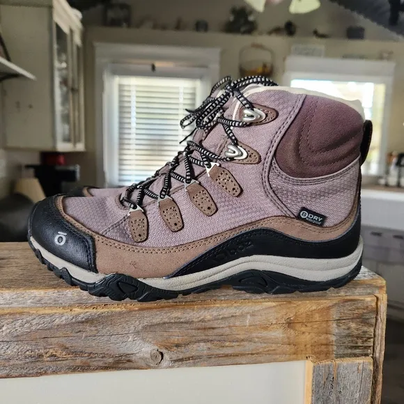 Oboz Juniper Mid Waterproof Hiking Boots Women’s 7.5