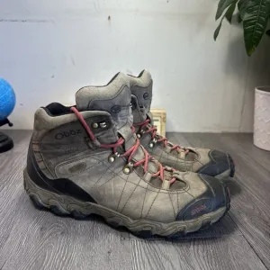Oboz Men's Bridger Premium Mid B-DRY Hiking Boots Dark Oak Size 11.5 Brown