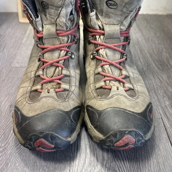 Oboz Men's Bridger Premium Mid B-DRY Hiking Boots Dark Oak Size 11.5 Brown