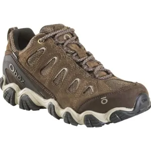 Oboz Sawtooth II Hiking Boot Shoes Lace Up Low Top Waterproof Leather Brown 11.5