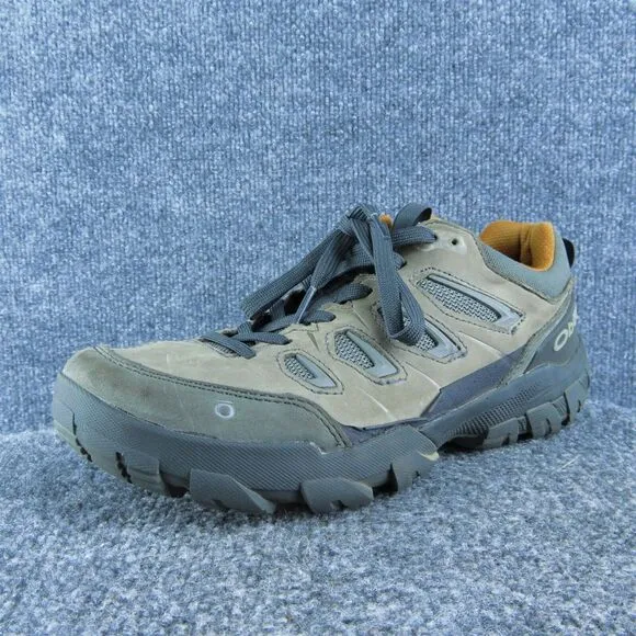 Oboz Sawtooth X Men‎ Hiking Boots Size 8 Medium Brown Leather Lace Up
