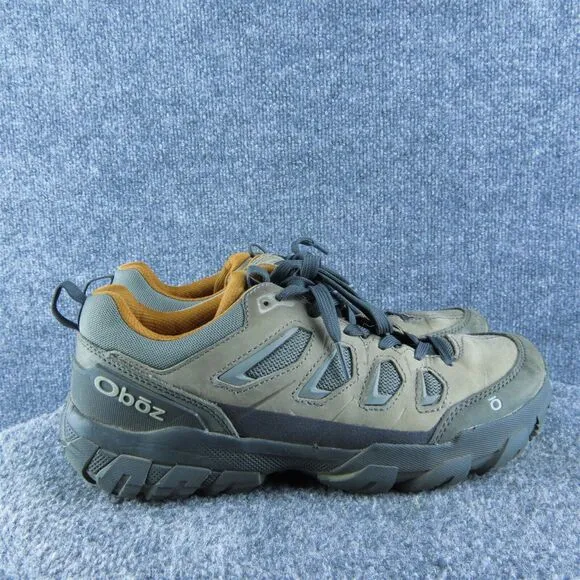 Oboz Sawtooth X Men‎ Hiking Boots Size 8 Medium Brown Leather Lace Up