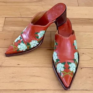Old Gringo | Magnolia Chedron Mules, Sz 8.5 ♥ Like new!