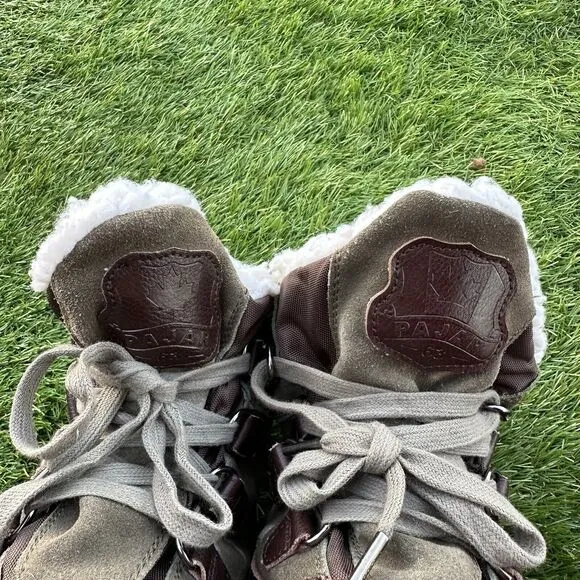 Pajar‎ Canada Iceland Boots Womens Size 10 Dark Brown Taupe Gorpcore Snow Hiking