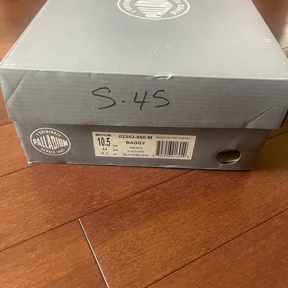 Palladium Men's Black Baggy Boots