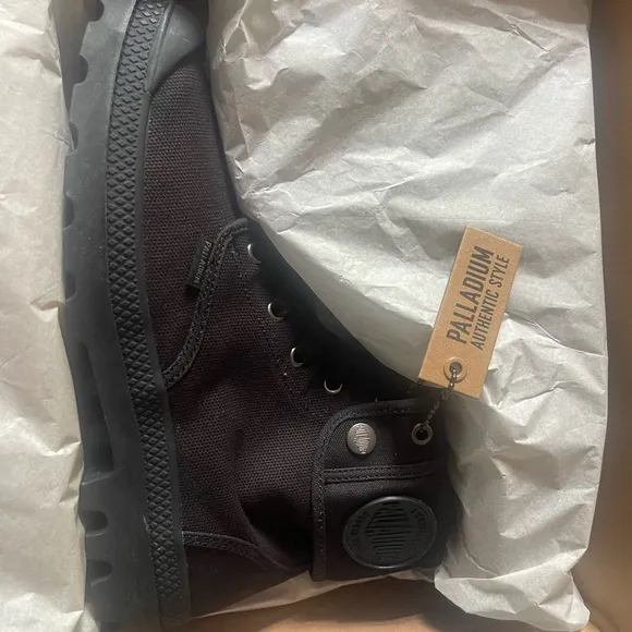 Palladium Men's Black Baggy Boots