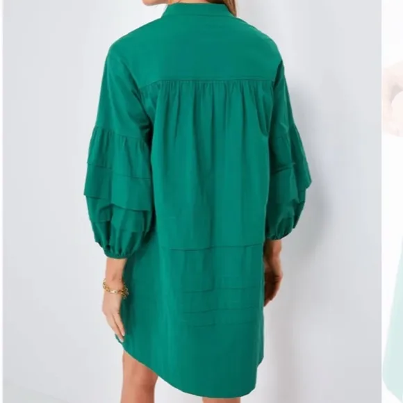 Palmander Place Palm Green Chelsea Dress