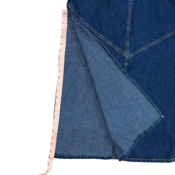 Paris Blues Originals Long Denim Maxi Skirt Western Cowgirl Women’s 9 Preppy Y2K