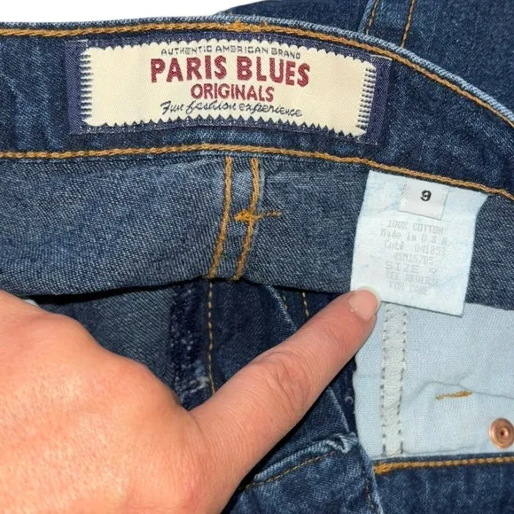 Paris Blues Originals Long Denim Maxi Skirt Western Cowgirl Women’s 9 Preppy Y2K