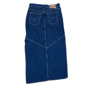 Paris Blues Originals Long Denim Maxi Skirt Western Cowgirl Women’s 9 Preppy Y2K