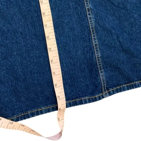 Paris Blues Originals Long Denim Maxi Skirt Western Cowgirl Women’s 9 Preppy Y2K