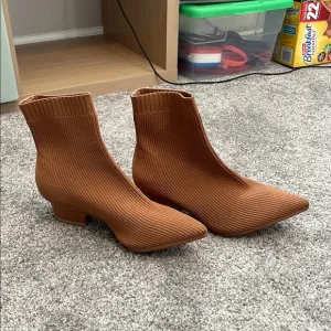 Pashions Women's Whiskey Brown Ankle Boots