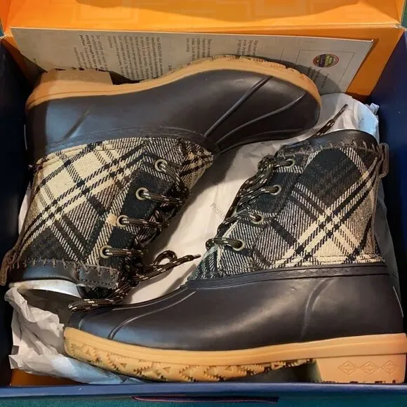Pendleton Plaid Duck Boots