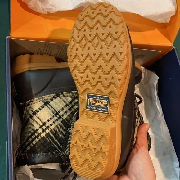 Pendleton Plaid Duck Boots