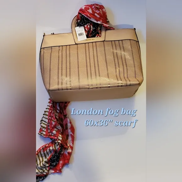 Pepe jeans sz8 Vince Camuto boot sz9 Talbot wt. Top London fog lg bag and scarf