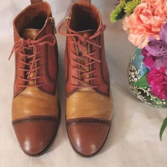 Pikolinos Cuero Royal Color- Blocked Boots