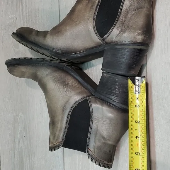 Pikolinos Womens Ankle Leather Heels Boots shoes sz 39/8.5-9