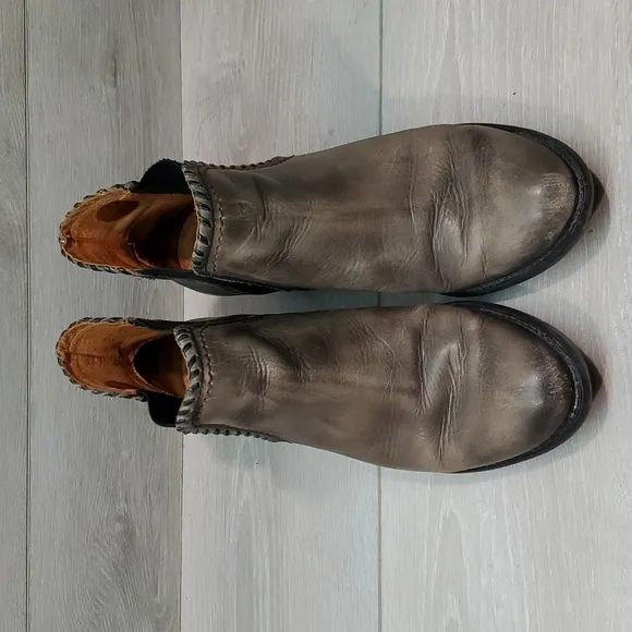 Pikolinos Womens Ankle Leather Heels Boots shoes sz 39/8.5-9