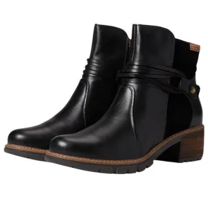 PIKOLINOS Womens San Sebastian Boots EU 39 US 8.5-9 Black Leather NIB