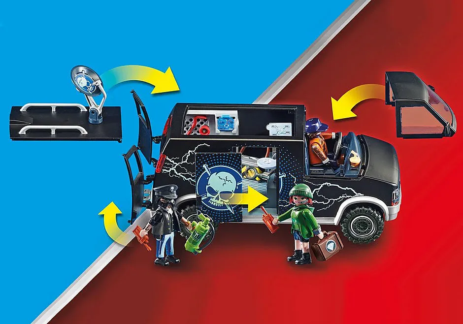 Playmobil Helicopter Pursuit with Runawa