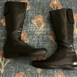 Prada Sport Long Leather Boots