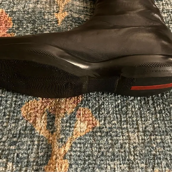 Prada Sport Long Leather Boots