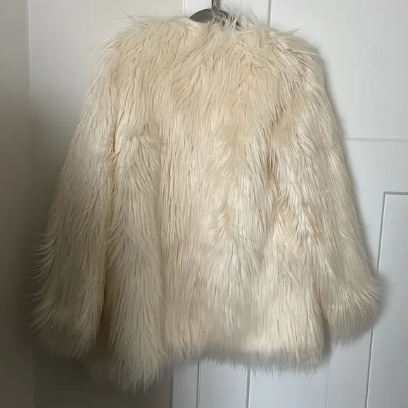 Prettylittlething Shaggy Faux Fur Jacket