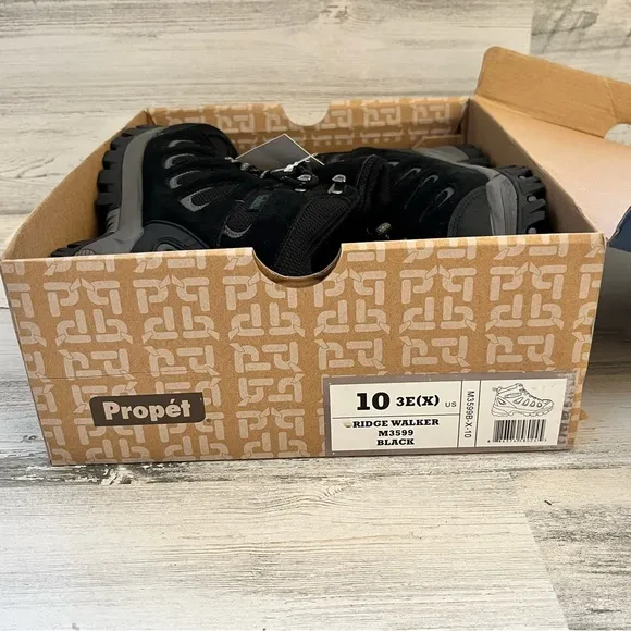 Propet Men’s Ridge Walker M3599 6” Boots Orthotic Diabetic Friendly Size 10EEE