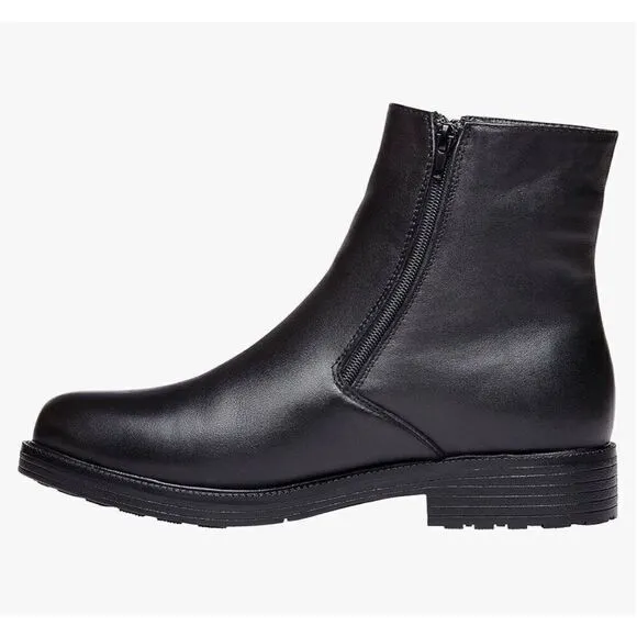 Propet Mens Troy Zippered Casual Boots Ankle